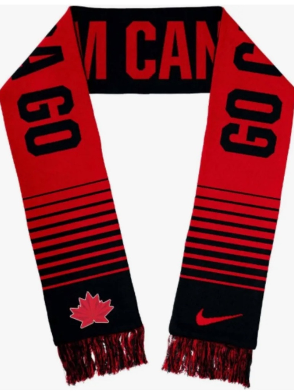 Nike Red & Black Team Canada Scarf